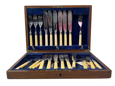 Lot 80 - COLLECTION OF SILVER PLATED FLATWARE