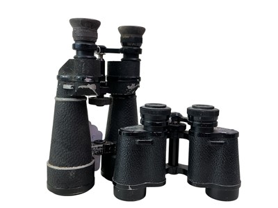 Lot 83 - TWO PAIRS OF BINOCULARS