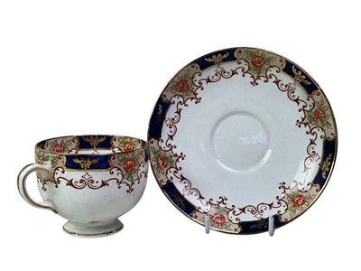 Lot 94 - ROYAL CROWN DERBY PART TEA SERVICE