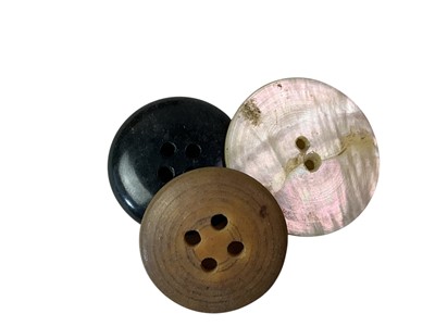 Lot 99 - COLLECTION OF BUTTONS