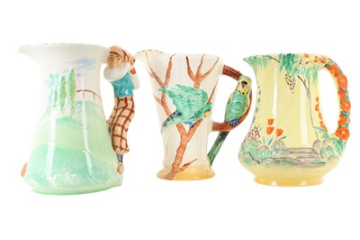 Lot 1609 - THREE BURLEIGH WARE JUGS