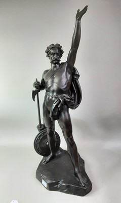 Lot 1543 - * AMENDMENT, JOHN HENRY FOLEY R.A. (1818-1874) FOR ELKINGTON & CO, ELECTROTYPE BRONZE FIGURE