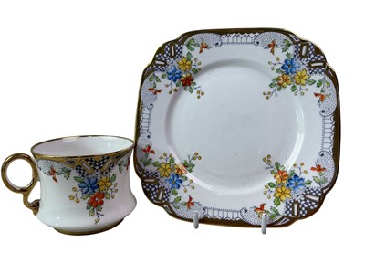Lot 123 - GROUP OF TEA WARE