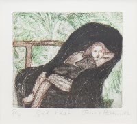 Lot 220 - * JANET PATTERSON, GIRL AND DOG sugarlift...