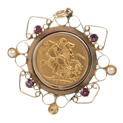 Lot 16 - EDWARDIAN GOLD SOVERIGN