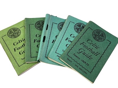 Lot 191 - COLLECTION OF CELTIC F.C. FOOTBALL GUIDES