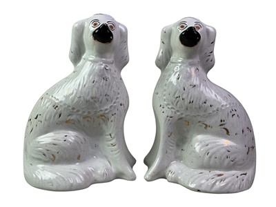 Lot 179 - PAIR OF WALLY DOGS