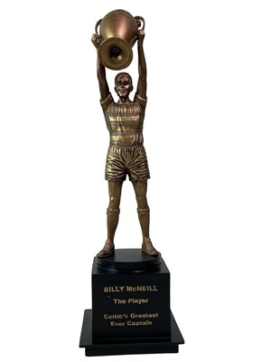 Lot 206 - CELTIC F.C. INTEREST: TWO BRONZE SCULPTURES