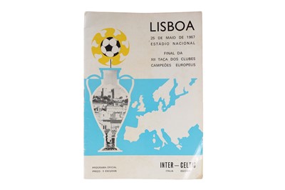 Lot 1767 - CELTIC F.C. LISBON LIONS INTEREST: EUROPEAN CUP FINAL PROGRAMME