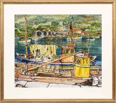 Lot 101 - * JOHN HOUSTON (SCOTTISH 1913 - 1985)