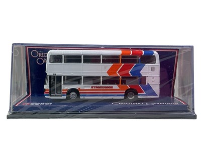 Lot 273 - ELEVEN CORGI BUSES