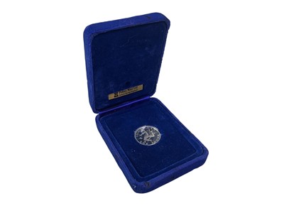 Lot 282 - TWO ISLE OF MAN SILVER ONE POUND COINS