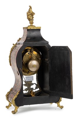 Lot 1042 - VICTORIAN CARTEL MANTEL CLOCK