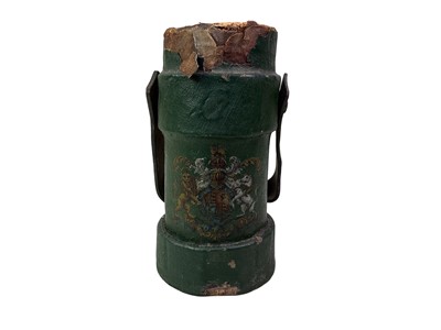 Lot 292 - VINTAGE CORDITE POWDER FLASK