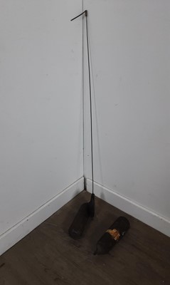 Lot 1041 - OAK GRANDFATHER CLOCK