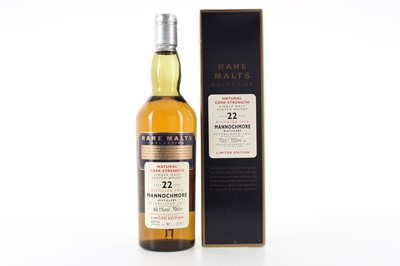 Lot 95 - MANNOCHMORE 1974 22 YEAR OLD RARE MALTS