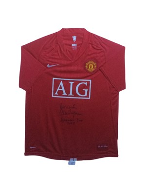 Lot 1776 - MANCHESTER UNITED F.C. JERSEY