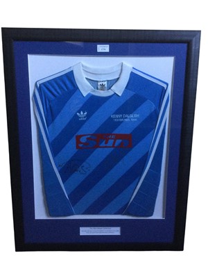 Lot 1779 - KENNY DALGLEISH TESTIMONIAL JERSEY