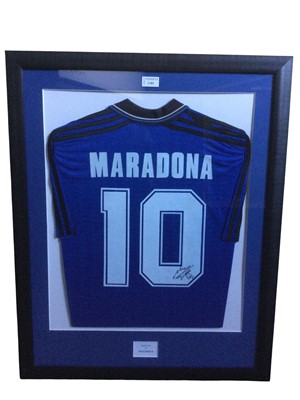 Lot 1785 - ARGENTINA F.A. WORLD CUP JERSEY