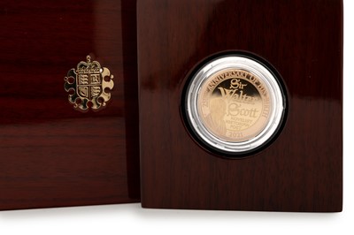 Lot 25 - ELIZABETH II, SIR WALTER SCOTT £2 GOLD PROOF COIN