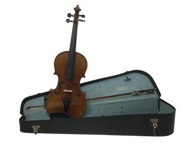 Lot 348 - VICTORIAN VIOLIN