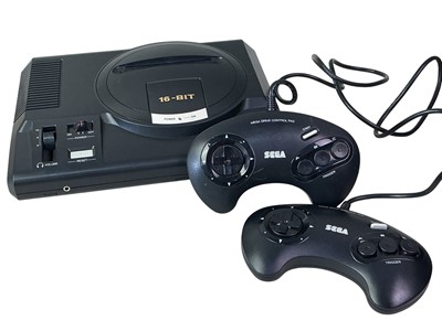 Lot 351 - SEGA MEGA DRIVE GAMES CONSOLE AND GAMES