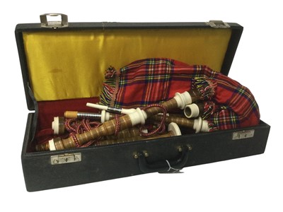Lot 359 - SET OF BAGPIPES