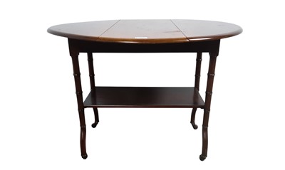 Lot 394 - WALNUT OCCASIONAL TABLE