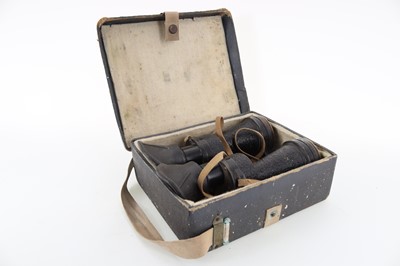 Lot 1216 - PAIR OF WWII BRITISH MILITARY ISSUE BINO PRISM Mk4 BINOCULARS