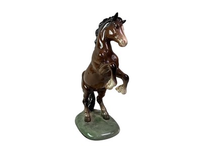 Lot 371 - PAIR OF BESWICK HORSE FIGURES