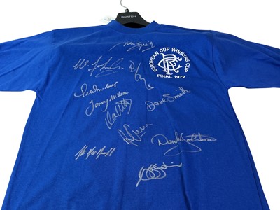 Lot 415 - RANGERS F. C. REPLICA JERSEY