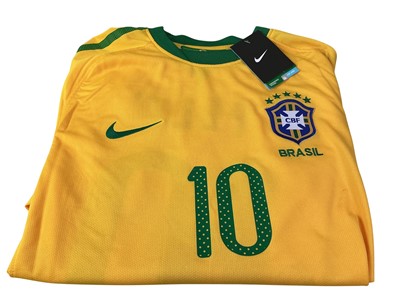 Lot 417 - BRAZIL F.C. INTERNATIONAL REPLICA JERSEY