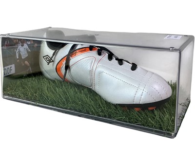 Lot 418 - GERMAN FOOTBALL INTEREST: FRANZ BECKENBAUER SIGNED BOOT