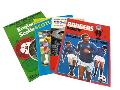 Lot 420 - GROUP OF VINTAGE FOOTBALL PROGRAMMES