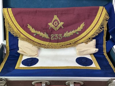 Lot 428 - MASONIC APRON