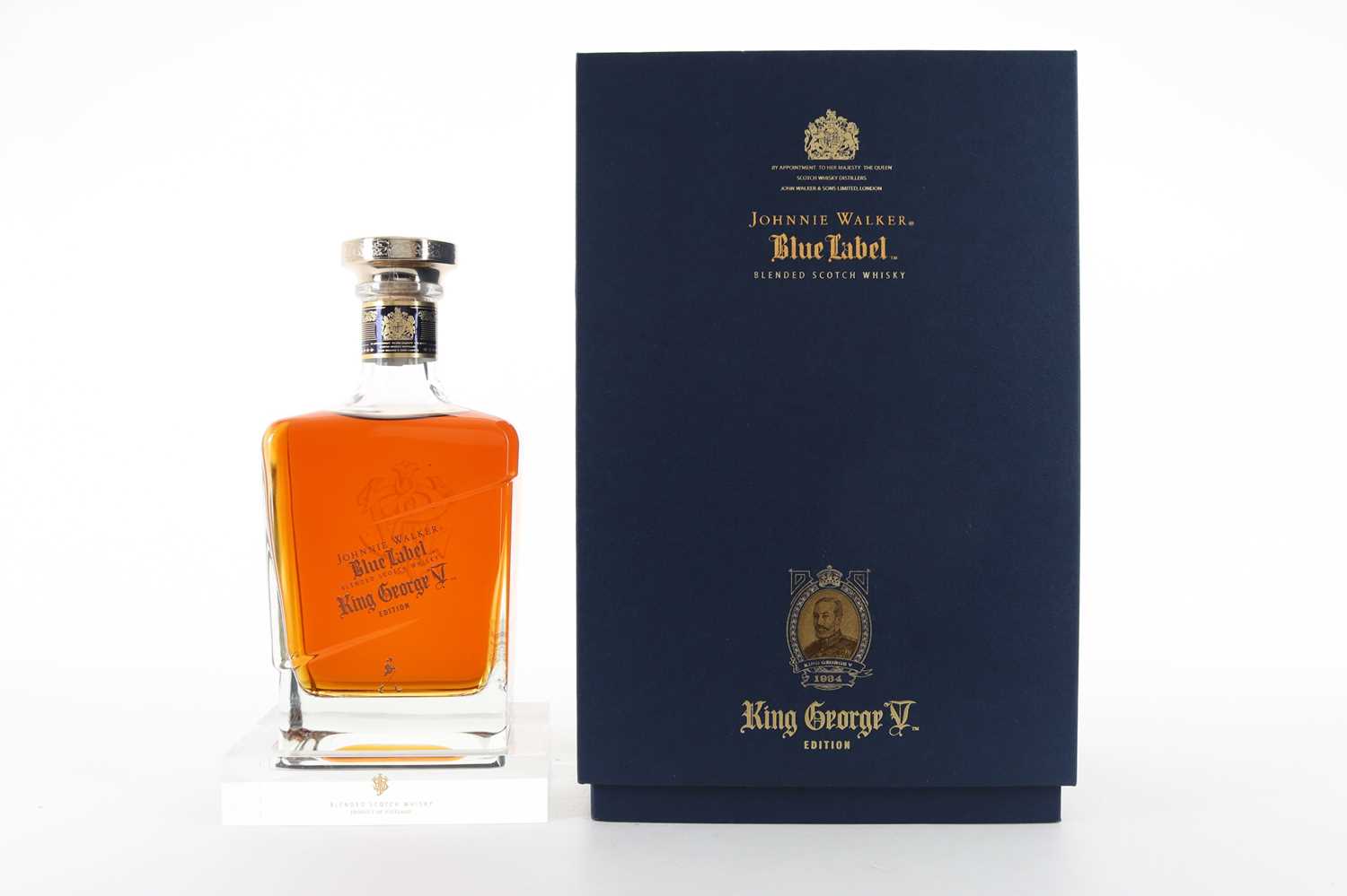 Lot 142 - JOHNNIE WALKER BLUE LABEL KING GEORGE V EDITION 75CL