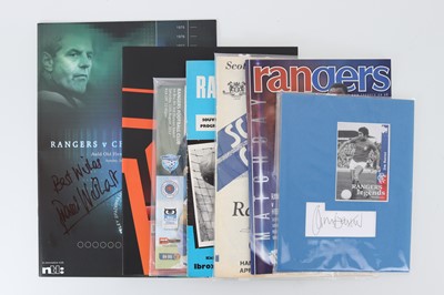 Lot 1789 - GROUP OF RANGERS F.C. EPHEMERA