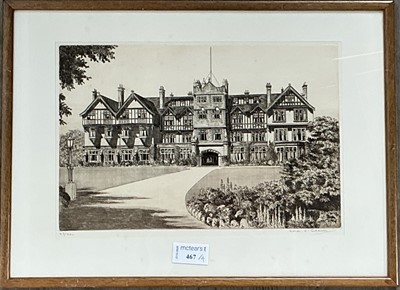 Lot 467 - GROUP OF FOUR ETCHINGS