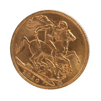 Lot 40 - EDWARD VII GOLD SOVEREIGN