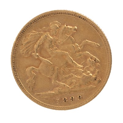 Lot 42 - VICTORIA GOLD HALF SOVEREIGN