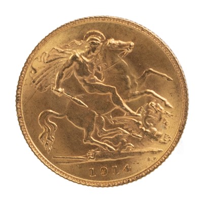 Lot 43 - GEORGE V GOLD HALF SOVEREIGN