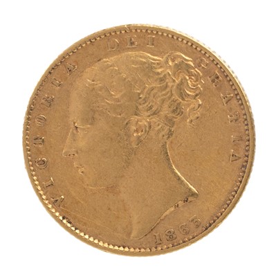 Lot 44 - VICTORIA GOLD SOVEREIGN