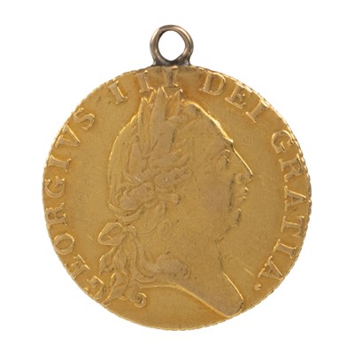Lot 46 - GEORGE III GOLD SPADE GUINEA