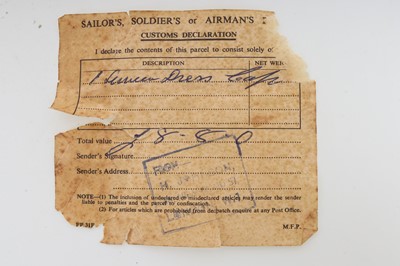 Lot 1221 - ROYAL ARMY SERVICE CORPS OFFICERS CAP