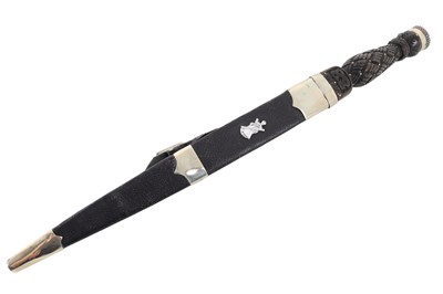Lot 1223 - CEREMONIAL DIRK