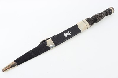 Lot 1223 - CEREMONIAL DIRK