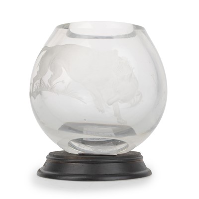 Lot NORMAN ORR STUDIO GLASS VASE