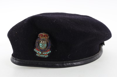 Lot 1228 - BLACK WATCH GREEN SERGE TAM O SHANTER