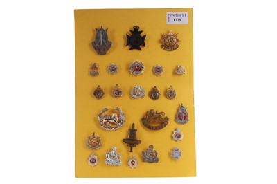 Lot 1229 - COLLECTION OF RHODESIAN CAP BADGES