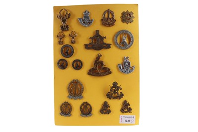Lot 1230 - COLLECTION OF SOUTH AFRICAN CAP BADGES